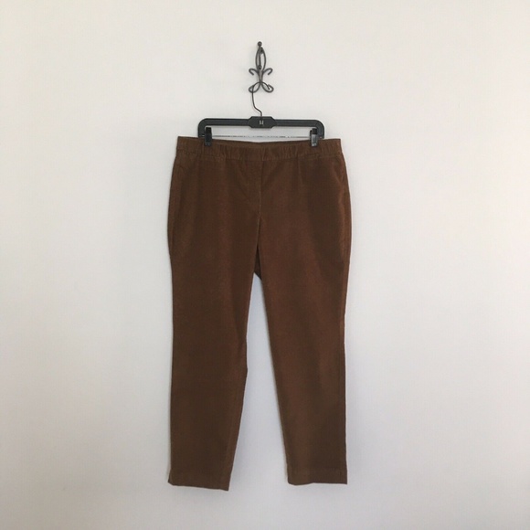 J. Jill Pants - J. Jill Soft Micro Corduroy Ankle Pants Size 16